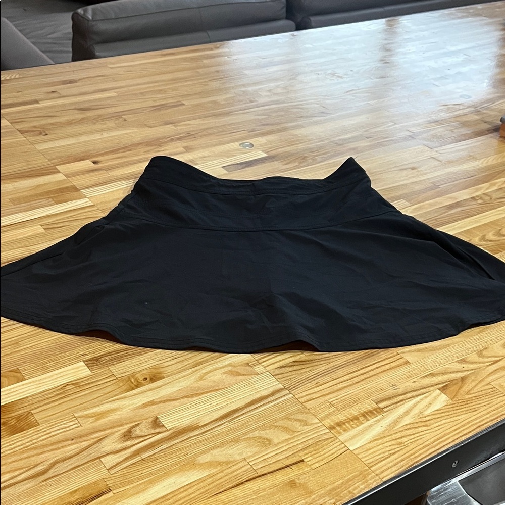 Athleta Black Skort